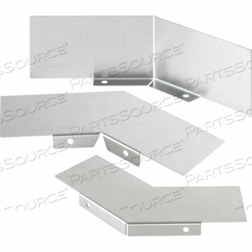 РАЗДЕЛИТЕЛЬ, ПЕРЕДНЯЯ КРЫШКА КОЛЕНА 45 ГРАДУСОВ, 6.00X6.00, НЕРЖАВЕЮЩАЯ СТАЛЬ