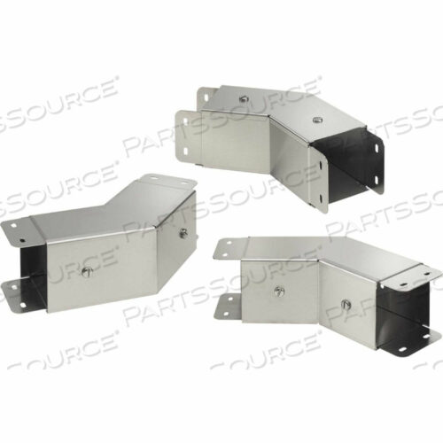 ПЕРЕДНЯЯ КРЫШКА КОЛЕНА 45 ГРАДУСОВ, ПЕРФ, НАКЛОННАЯ, 3.00X3.00, SS