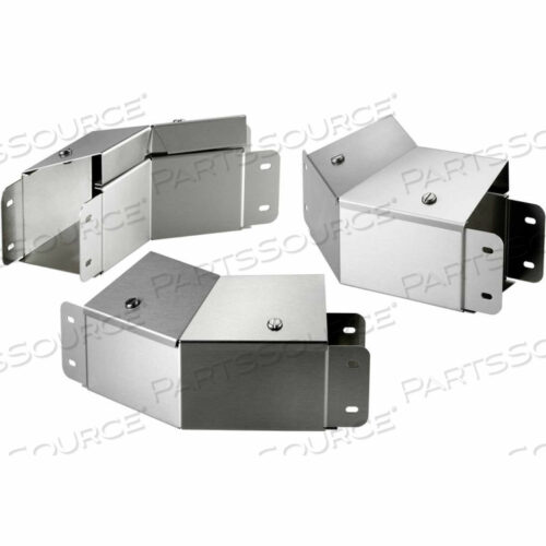 Передняя крышка локтя 45 градусов наклонная, нержавеющая сталь