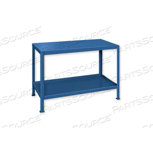 OEM#: 2436-2-LTBLUEСВЕРХПРОЧНЫЙ СТОЛ ДЛЯ СТАНКА С 2 ПОЛКАМИ - 36 Ш X 24 Г СИНИЙ от Pucel Enterprises