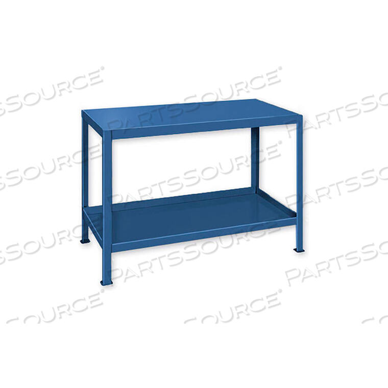 OEM#: 2436-2-LTBLUEСВЕРХПРОЧНЫЙ СТОЛ ДЛЯ СТАНКА С 2 ПОЛКАМИ - 36 Ш X 24 Г СИНИЙ от Pucel Enterprises