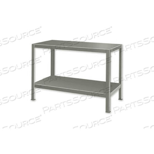OEM#: HS-3472-2-GRAYСВЕРХПРОЧНЫЙ РАБОЧИЙ СТОЛ С 2 ПОЛКАМИ - 72Ш X 34Г СЕРЫЙ от Pucel Enterprises