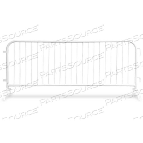 CROWDMASTER 1000 СТАЛЬНАЯ БАРРИКАДА, 100 Д X 43 В, МОСТОВЫЕ НОЖКИ, БЕЛАЯ