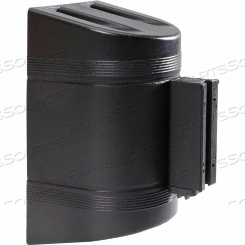 OEM#: WP300B-YBCIP100WALLPRO 300 ЧЕРНЫЙ НАСТЕННЫЙ ВЫДВИЖНОЙ БАРЬЕР, 10 ЖЕЛТЫХ/ЧЕРНЫХ ЛЕНТ ДЛЯ ОЧИСТКИ от Queue Solutions LLC