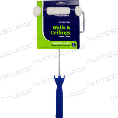 OEM#: 614-WV038ROLLERLITE 6 X 3/8 DRALON WOVEN MINI ROLLER W/ 14 FRAME, 12/CASE от Quali-Tech Mfg