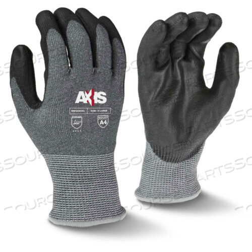 OEM#: RWG560SAXIS ПОЛИУРЕТАНОВЫЕ ПЕРЧАТКИ С ЗАЩИТОЙ ОТ ПОРЕЗОВ, СЕРЫЕ/ЧЕРНЫЕ, S от Radians