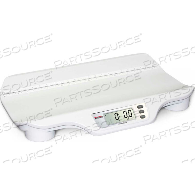 OEM#: 107423RL-DBS 120 В ЦИФРОВЫЕ ДЕТСКИЕ ВЕСЫ СО ВСТРОЕННОЙ МЕРНОЙ ЛЕНТОЙ, 44 ФУНТА X 0,5 УНЦИИ от Rice Lake Weighing Systems