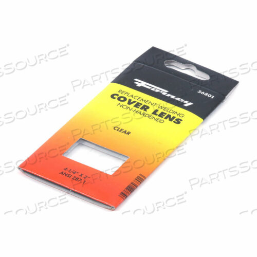 СВАРОЧНАЯ ЛИНЗА FORNEY HIDE, 2 X 4-1/4, ПРОЗРАЧНОЕ СТЕКЛО