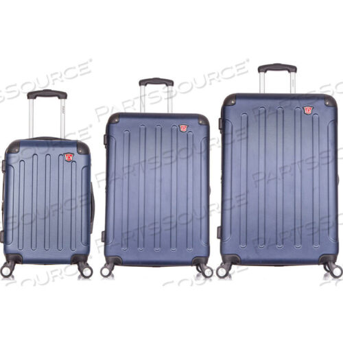OEM#: DKINTSML-BLUDUKAP INTELY 3-PIECE SMART HARDSIDE LUGGAGE SET 20/28/32 - USB И ВСТРОЕННЫЕ ВЕСЫ - СИНИЙ от Rta Products LLC