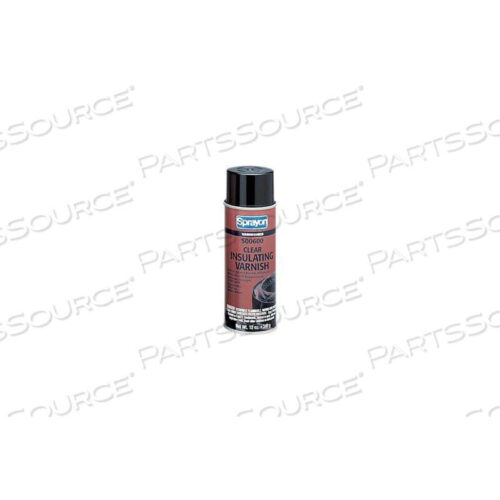 OEM#: SC0600000EL600 CLEAR INSULATING VARNISH, 12 OZ NET, CLEAR by Sprayon