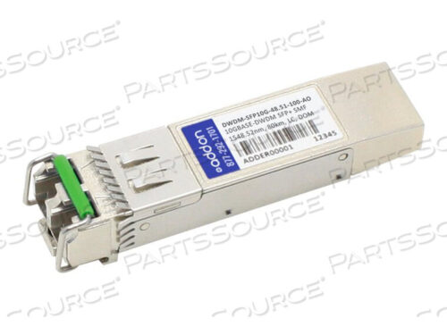 OEM#: DWDM-SFP10G-48.51-100-AOADDON CISCO DWDM-SFP10G-48.51 СОВМЕСТИМЫЙ TAA СОВМЕСТИМЫЙ 10GBASE-DWDM 100GHZ SFP+ от ADDON