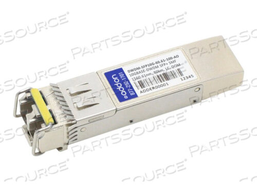 OEM#: DWDM-SFP10G-60.61-100-AOДАННЫЙ СОВМЕСТИМЫЙ С CISCO DWDM-SFP10G-60.61 SFP+ ПРИЕМОПЕРЕДАТЧИК ОБЕСПЕЧИВАЕТ 10GBASE-DWDM T ОТ ADDON