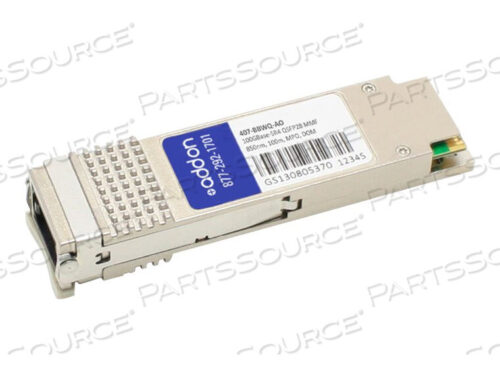 OEM#: 407-BBWQ-AOADDON DELL 407-BBWQ СОВМЕСТИМЫЙ TAA-СОВМЕСТИМЫЙ 100GBASE-SR4 QSFP28 ПРИЕМОПЕРЕДАТЧИК (MM by ADDON