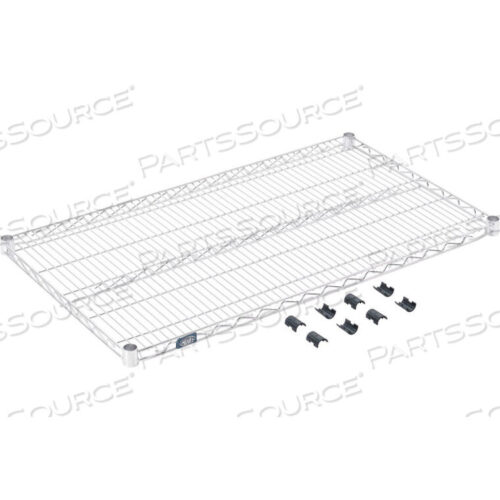 OEM#: S2442SСТАНДАРТНАЯ ПРОВОЛОЧНАЯ ПОЛКА, НЕРЖАВЕЮЩАЯ СТАЛЬ, 24 Ш X 42 Л от Precision Sourcing