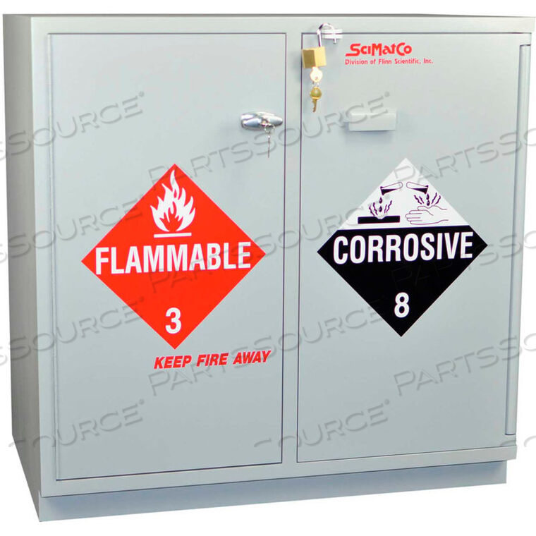 OEM#: SC2237ШКАФ ДЛЯ КИСЛОТЫ (18X2,5 ЛИТРА)/ОГНЕОПАСНЫХ ВЕЩЕСТВ (16X1 ГАЛЛОН), ПОЛНОСТЬЮ ОБШИВКА, САМОЗАКРЫВАЮЩИЙСЯ, 35 X 22 X 35-1/2 от Scimatco