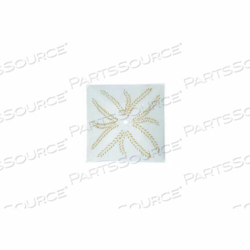 OEM#: 50-193BEND GLASS - 15 ДЮЙМОВ. КВАДРАТНОЕ БЕЛОЕ - ЗОЛОТОЕ от Satco