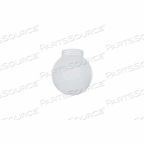 ГЛОБУС ВНУТРИ ОКРАШЕН БЕЛЫМ ЦВЕТОМ