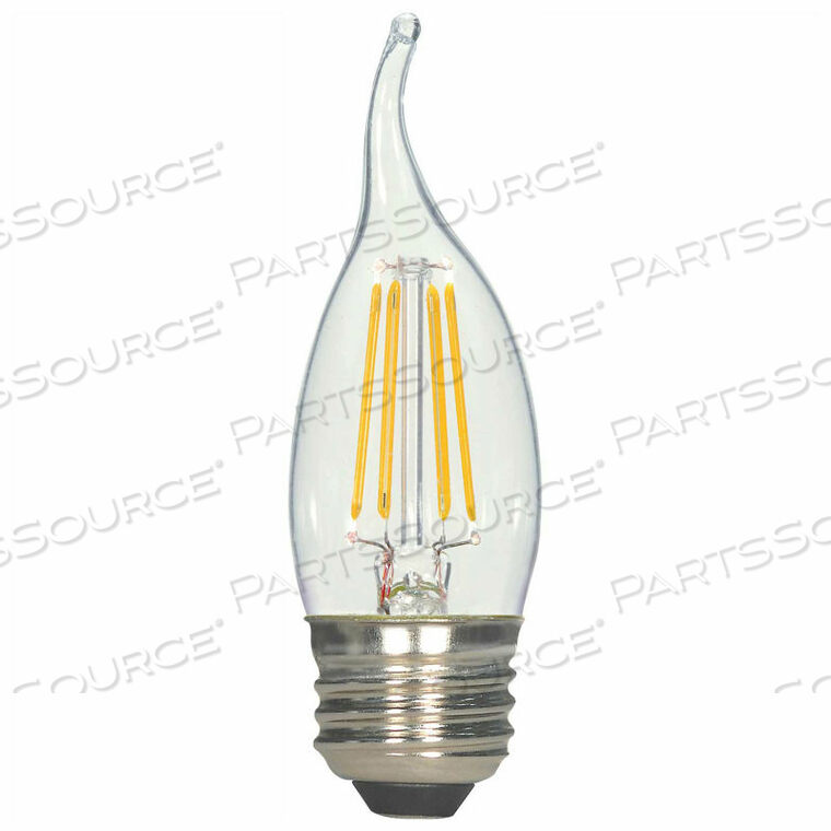 OEM#: S95734.5W C11 FILAMENT LED TURN TIP MEDIUM BASE CLEAR 2700K от Satco