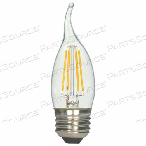 OEM#: S95734.5W C11 FILAMENT LED TURN TIP MEDIUM BASE CLEAR 2700K от Satco