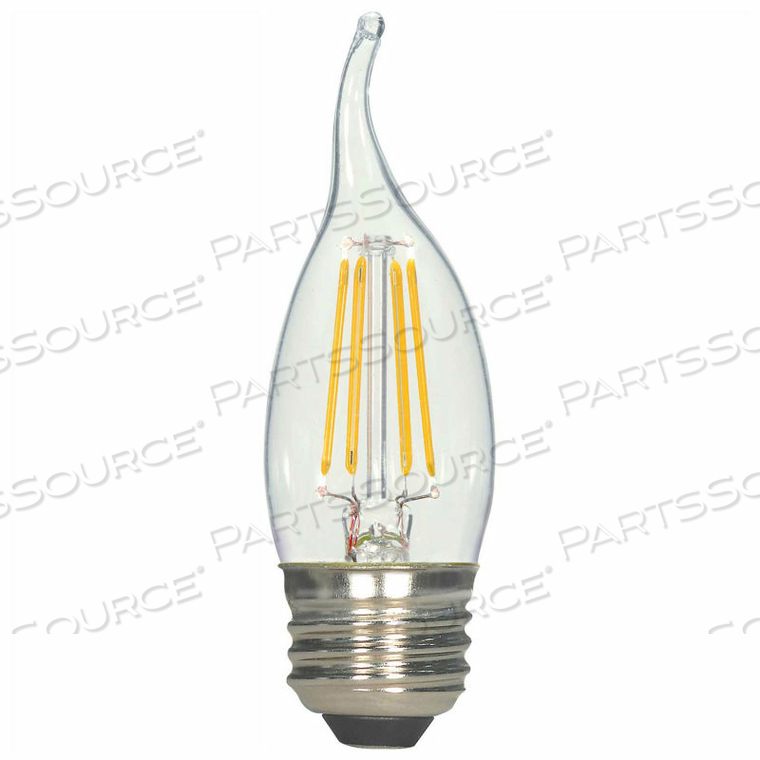 OEM#: S95734.5W C11 FILAMENT LED TURN TIP MEDIUM BASE CLEAR 2700K от Satco
