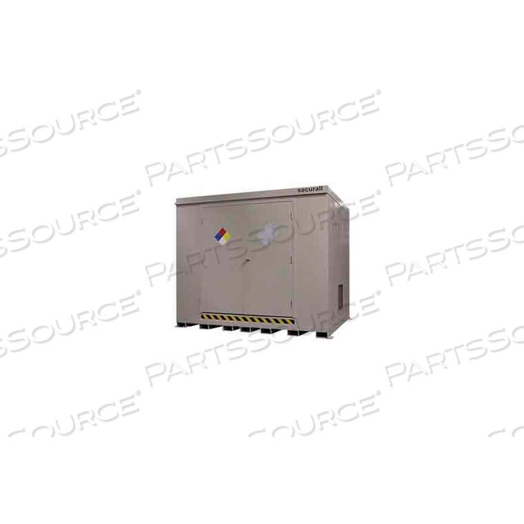 OEM#: B160010W X 8D X 8 4H ЗДАНИЕ ДЛЯ ХРАНЕНИЯ ХИМИЧЕСКИХ ВЕЩЕСТВ ОПАСНЫХ ВЕЩЕСТВ, 16 БОЧЕК от Securall