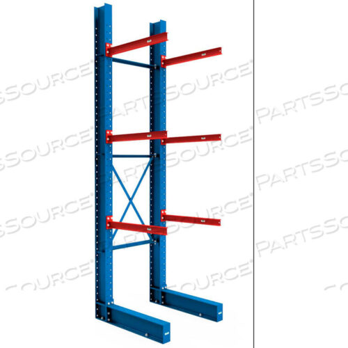 OEM#: IBCSS144048SSТЕЛЕЧНАЯ КОНСОЛЬНАЯ СТОЙКА С ДВУТАВРОВОЙ БАЛКОЙ, СТАРТЕР, КОМПЛЕКТ СТОЙКИ И 48 СКОБ от Steel King