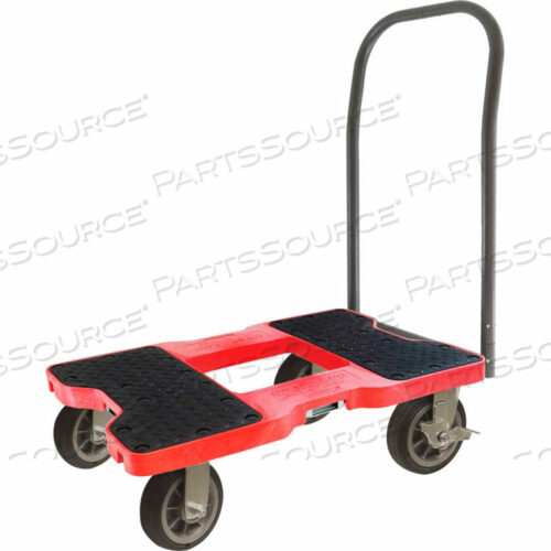 OEM#: SL1500P6RALL-TERRAIN PUSH CART DOLLY - 6 CASTERS - 1500 LB. CAP. - RED by Snap-Loc