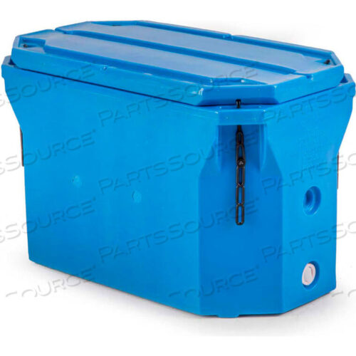 OEM#: 1935101M93001BONAR PLASTICS POLAR ИЗОЛЯЦИОННЫЙ КОРОБ С ПЛОСКИМ ДНОМ PB1801 С КРЫШКОЙ - 750 ФУНТОВ КРЫШКА. 43L X 24W X 28H СИНИЙ от Snyder Industries