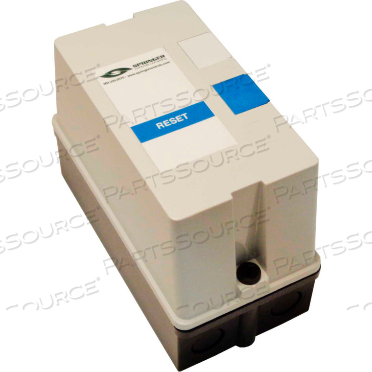 ПУСКАТЕЛЬ ДВИГАТЕЛЯ ENCL, 32A, 3-ФАЗНЫЙ, ПРЯМОЕ НАПРЯЖЕНИЕ СЕТИ, 4X POLY, ТОЛЬКО СБРОС, КАТУШКА 480 В ПЕРЕМЕННОГО ТОКА, O/L 25-32A