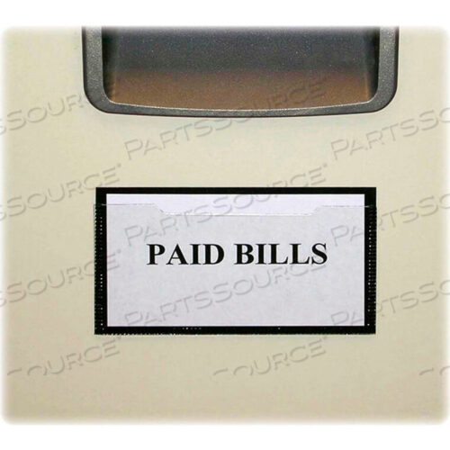 OEM#: 29011МАГНИТНЫЙ ДЕРЖАТЕЛЬ ЭТИКЕТОК, 2-1/2 Ш X 4-3/8 В, БЕЛЫЙ, 10/УП от Tatco