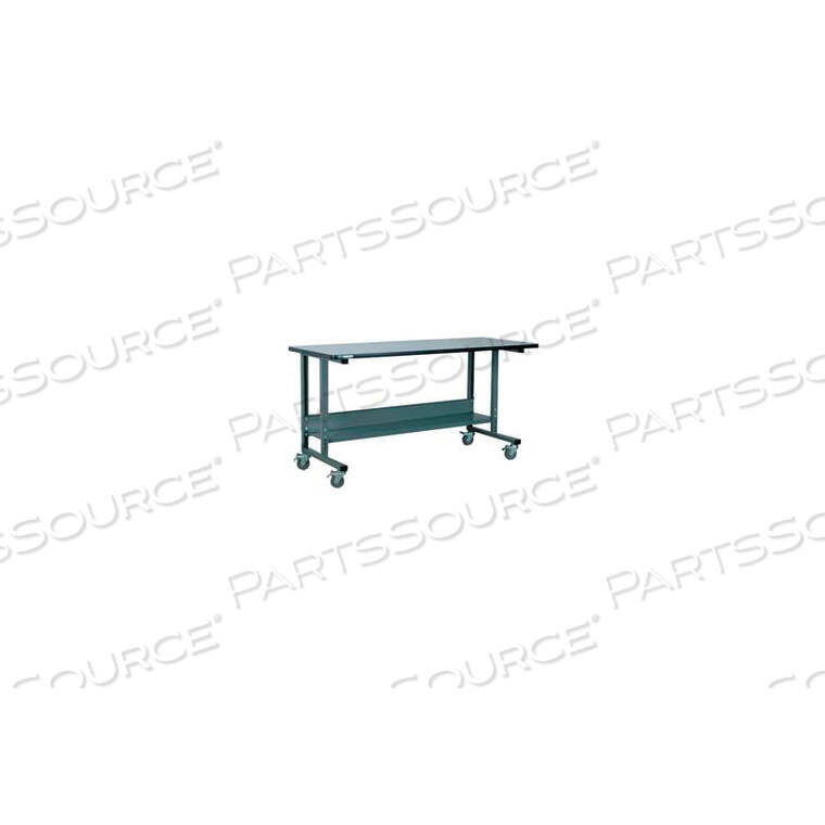 OEM#: E7230-T-2012-BKWORKBENCH, СЕРИЯ 2012, ESD С T-MOLDING, 72W X 30D, ЧЕРНЫЙ от Stackbin Corporation