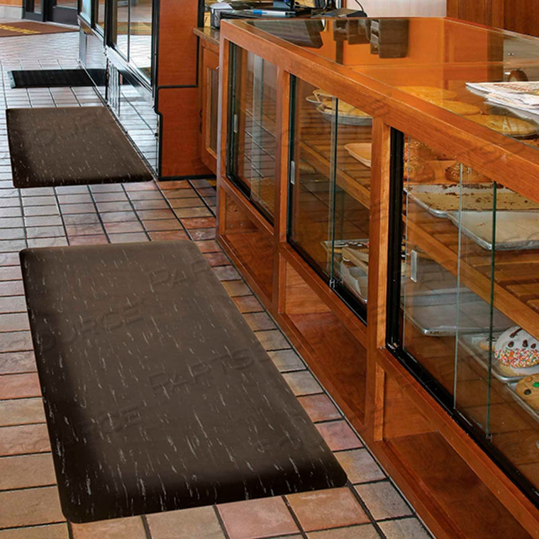 OEM#: 970C0048BLMARBLE SOF-TYLE GRANDE ANTI FATIGUE MAT 1 THICK 4 X ДО 75 ЧЕРНЫЙ от Notrax