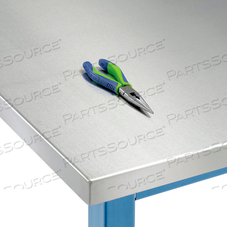 OEM#: IST-SSG6036ВЕРХНЯЯ СТОЛЕШНИЦА ИЗ НЕРЖАВЕЮЩЕЙ СТАЛИ С КВАДРАТНЫМИ КРОМКАМИ, 60 Ш X 36 Г X 1-1/2 В от John Boos & Company