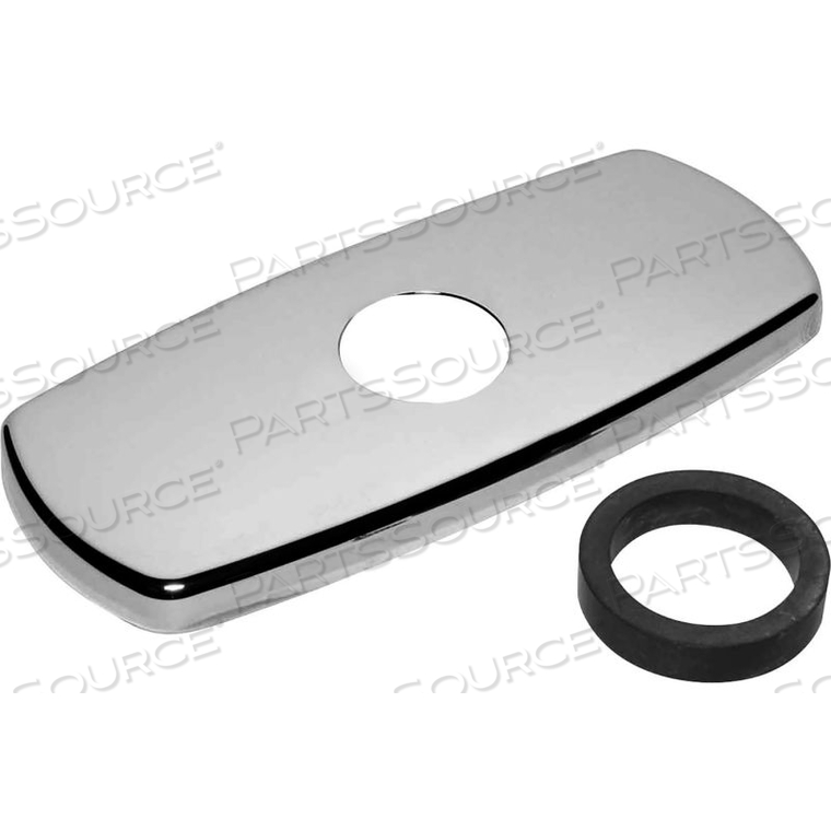 OEM#: 0362011КОМПЛЕКТ ДЕКОРАТИВНЫХ ПЛАСТИН С ПРОСТАВКОЙ ДЛЯ 4 ОДНООТВЕРСТИЕВЫХ СМЕСИТЕЛЕЙ, ХРОМИРОВАННАЯ ОТДЕЛКА от Sloan