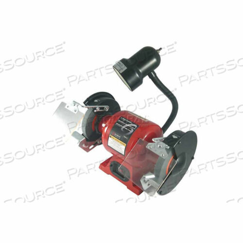 6 1/2 л.с. 3450 об./мин. ШЛИФОВАЛЬНЫЙ СТАНОК С ПОДСВЕТКОЙ