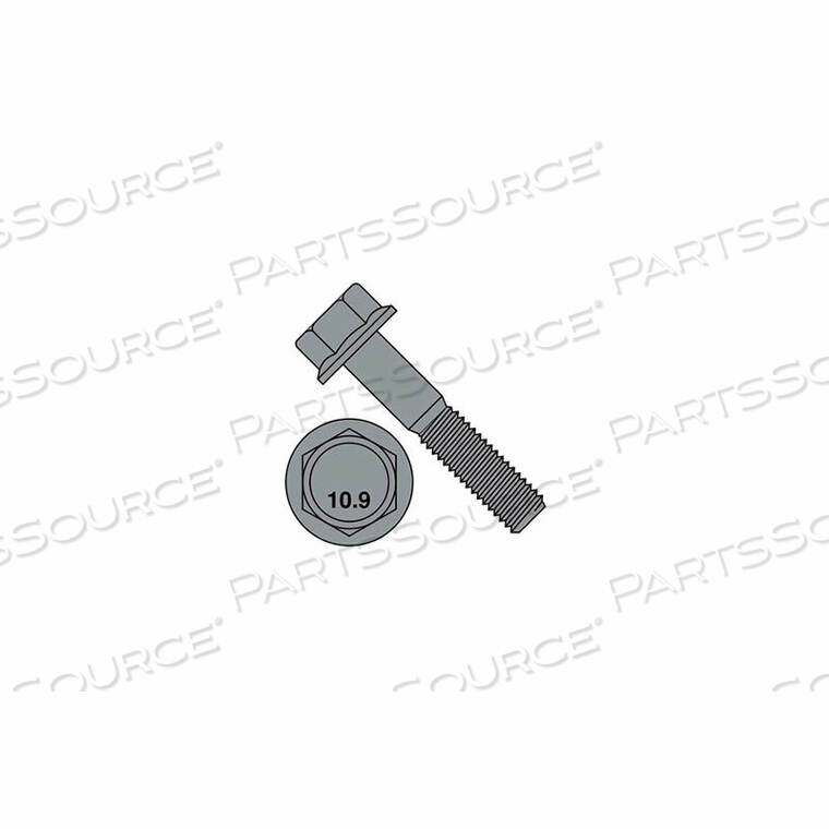 OEM#: BMF08020M8 X 1.25 X 20 МЕТРИЧЕСКИЙ БОЛТ С ФЛАНЦЕМ - СТАЛЬ - ЖЕЛТЫЙ ЦИНК - КЛАСС 10.9 - DIN125B - УПАКОВКА ИЗ 100 ШТ. от Titan Fasteners