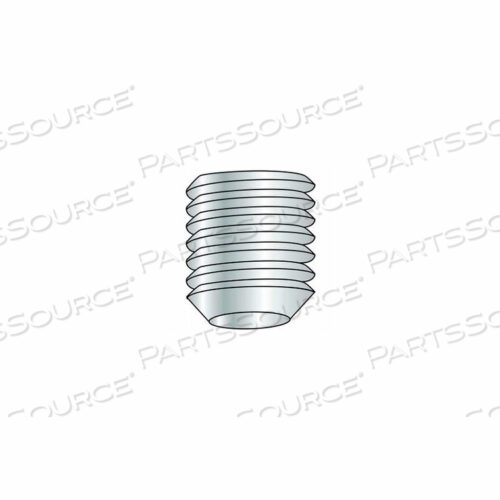 M3 X 0.5 X 14MM CUP POINT SOCKET SET SCREW - STEEL - BLACK OXIDE - DIN 125B - 45H - PKG OF 100