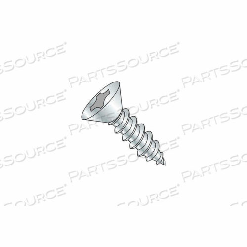 OEM#: FTA66016#6 X 1/2 ВИНТ ДЛЯ ЛИСТОВОГО МЕТАЛЛА - ПЛОСКАЯ ГОЛОВКА PHILLIPS - СТАЛЬ - ОЦИНКОВАННЫЙ - УПАКОВКА ИЗ 100 ШТУК от Titan Fasteners