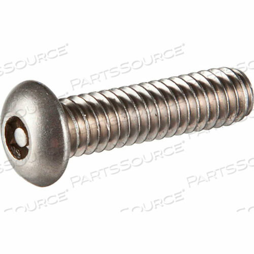 OEM#: 6.6321BS6-32 X 1 TAMPER-PROOF SECURITY CAP SCREW - BUTTON SOCKET HEAD - 18-8 STAINLESS STEEL - 100 PK by Tamperproof Screw Company, Inc.