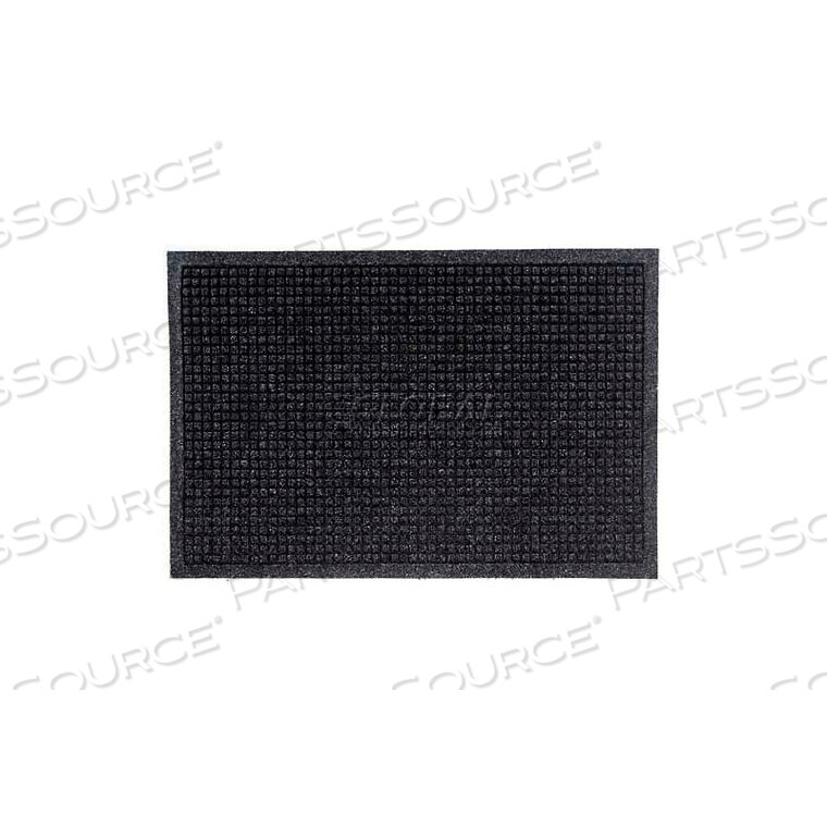 OEM#: 2805468070WATERHOG ENTRANCE MAT FASHION BORDER 3/8 THICK 6 X 8 CHARCOAL by Andersen Company