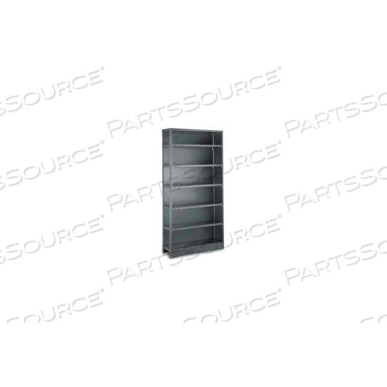 OEM#: CAB85-1842-5X-DARK GRAYBOXER ЗАКРЫТЫЙ ДОПОЛНИТЕЛЬНЫЙ, CAB85-1842-5X, 42Ш X 18Г X 85В, 5 ПОЛОСК, 18 GA, ТЕМНО-СЕРЫЙ от Tri-Boro Shelving