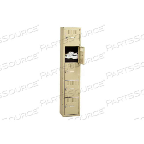 OEM#: BS5-121812-A-CPYFIVE TIER 5 DOOR BOX LOCKER, 12WX18DX12H, ШПАТЛЕВКА, СБОРКА Tennsco Corp.