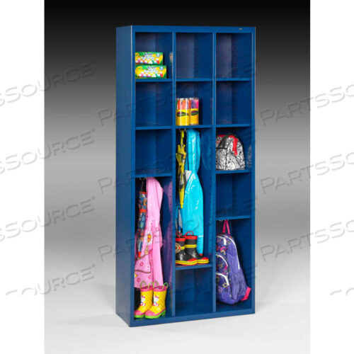 ШКАФ-КУБИ - СВАРНОЙ 34-1/2Ш X 13-1/2Г X 78В ЦВЕТ REGAL BLUE