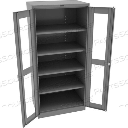 ШКАФ ДЛЯ ХРАНЕНИЯ C-THRU DELUXE - В РАЗОБРАННОМ ВИДЕ 36 Ш X 24 Г X 78 В, СРЕДНЕ-СЕРЫЙ