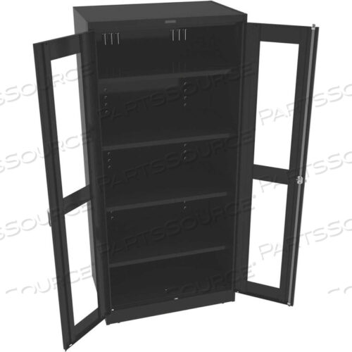 ШКАФ ДЛЯ ХРАНЕНИЯ C-THRU DELUXE - СВАРНОЙ 36Ш X 24Г X 78В, ЧЕРНЫЙ