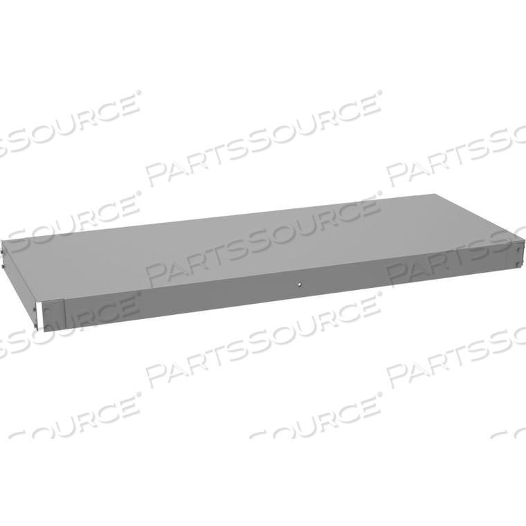 OEM#: GRXHS-4818 ДОПОЛНИТЕЛЬНАЯ ПОЛКА ДЛЯ БЕСБОЛТОВОЙ СТОЙКИ ДЛЯ МАТРИЦ С ВЫСОКОЙ ПРОЧНОСТЬЮ, 48 Ш X 18 Г, СРЕДНЕ-СЕРЫЙ от Tennsco Corp.
