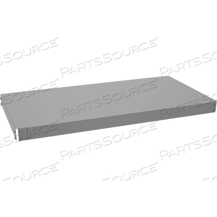 OEM#: GRXHS-4824ДОПОЛНИТЕЛЬНАЯ ПОЛКА ДЛЯ БЕСБОЛТОВОЙ СТОЙКИ ДЛЯ МАТРИЦ С ВЫСОКОЙ ПРОЧНОСТЬЮ, 48 Ш x 24 Г, СРЕДНЕ-СЕРЫЙ от Tennsco Corp.