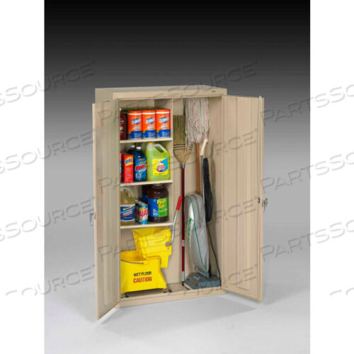 OEM#: JAN6618DH-SNDШКАФ ДЛЯ УБОРЩИКОВ - СВАРНОЙ 36Ш x 18Г x 64В ПЕСОЧНОГО ЦВЕТА от Tennsco Corp.
