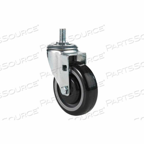 OEM#: S11-03-4-PBBSTEM SWIVEL CASTER - POLYURETHANE WITH POLYETHYLENE CENTER 4 DIA. - 250 LB. by Fairbanks Scale