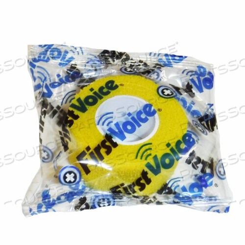 OEM#: TS-3187-YFIRST VOICE 1 X 5 YARDS САМОКЛЕЯЩИЙСЯ БИНТ, БЕЗ ЛАТЕКСА, ЖЕЛТЫЙ от First Voice